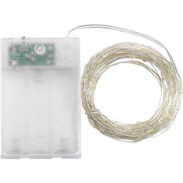 Mini String Lights Fairy Lights 16.4ft 50 Leds With Remote Control Battery Powered For Garden Yard