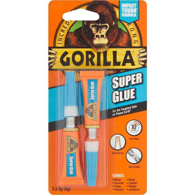 Gorilla Super Glue 2 X 3G
