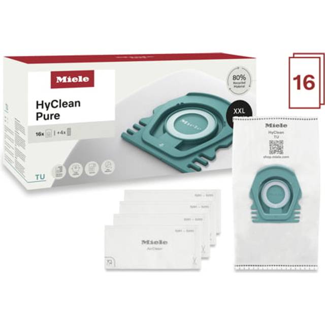Tu Xxl Hyclean Pure Dammsugarpåsar