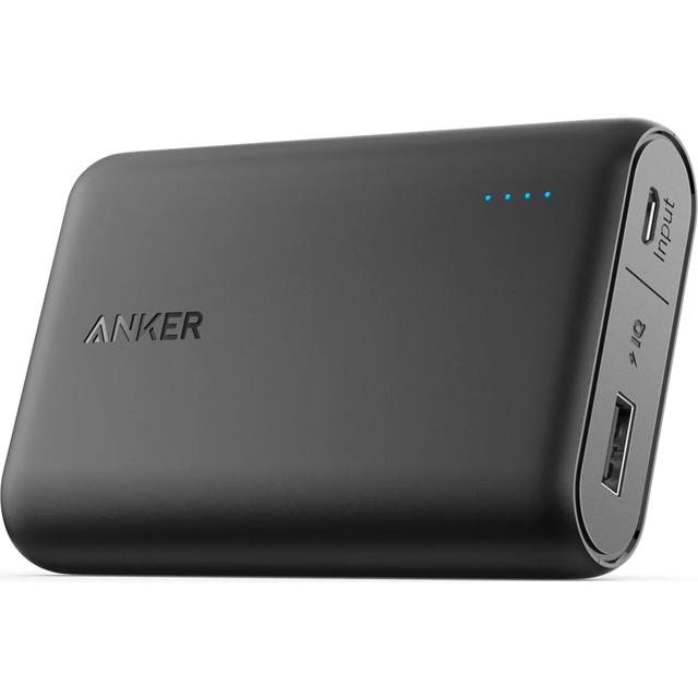Anker powercore 10000mah portable power bank - black