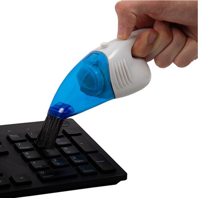 The Worlds Smallest Vacuum Mini Hoover Desk Vacuum Cleaner Desk Gadget