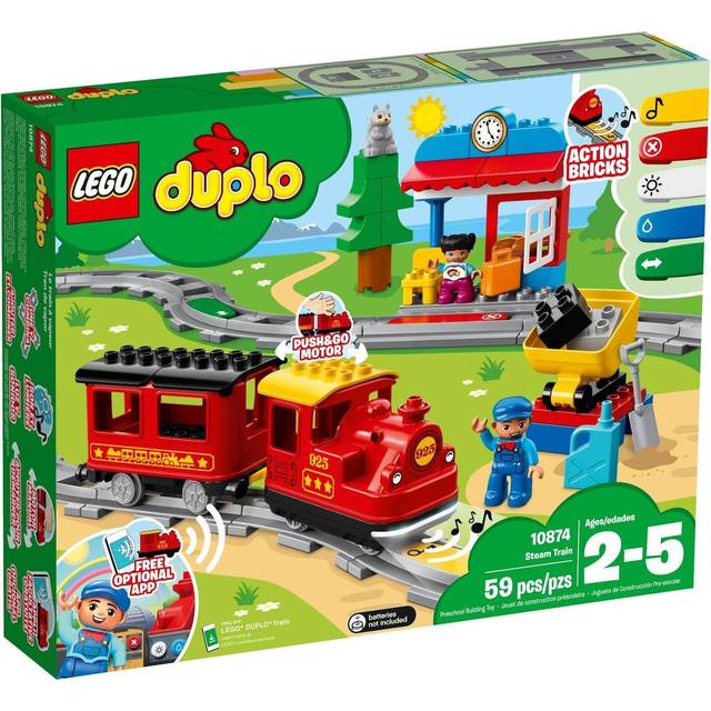 LEGO DUPLO Town 10874 Ångtåg