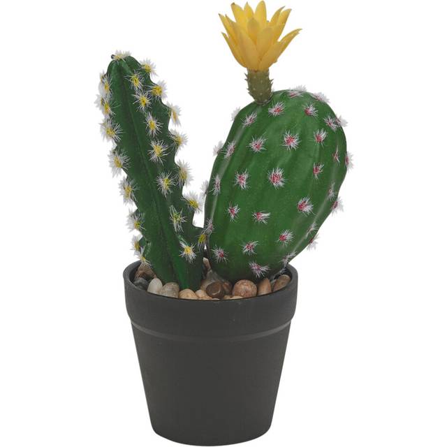 Urbn-Living Urbnliving 25Cm Height Artificial Cactus In Pot Faux House Fake Tropical Succulent Plant - One Size
