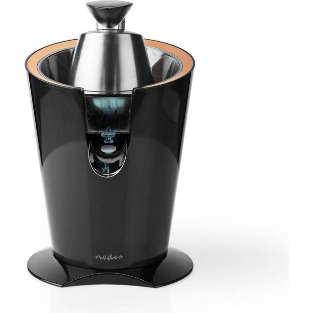 Electric Citrus Press Juicer Squeezer, 160W Motor, with 2 x Interchangeable Cones, and Anti-Drip Easy Pour Spout