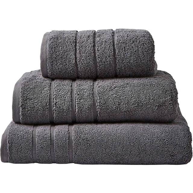 Allure Bath Fashions Charcoal Grey Hotel Luxury Heavyweight Bath Towel - 70 x 125cm