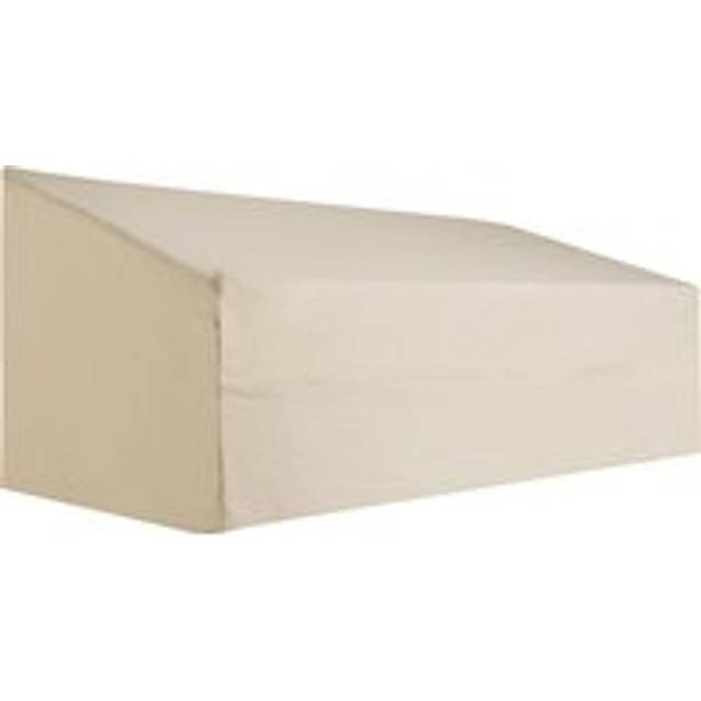 600D Oxford Cloth Furniture Cover 3 Seat Sofa Protector Large Garden Patio Outdoor Waterproof Beige 218x111x63-101cm