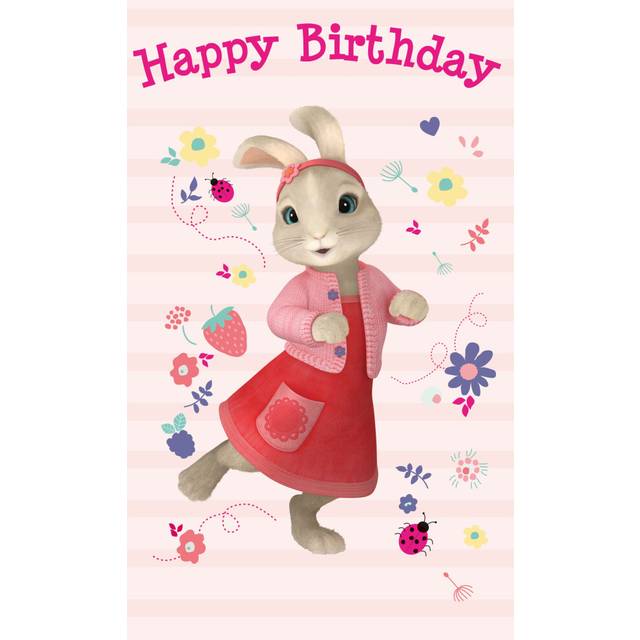 Peter Rabbit Birthday Card