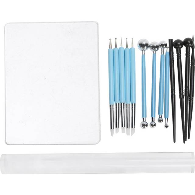 Ball Stylus Clay Sculpting DualEnded Designs Pottery Tools Carving Modeling Tool Set
