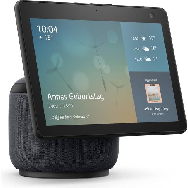 Amazon Alexa Echoshow 10第3世代 チャコールブラック Amazon Echo Show 10 (3rd Gen) HD Smart Display with Motion