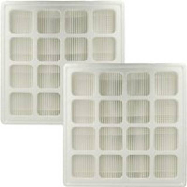Vhbw - 2x Pre Filter compatible with IQAir HealthPro Allergen 100 Air Purifier - Plastic Filter Class F8 White