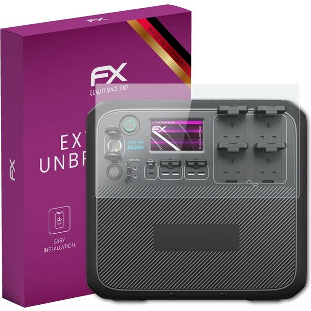 Atfolix Glass Protector For Bluetti Ac200max 9h Hybrid-glass