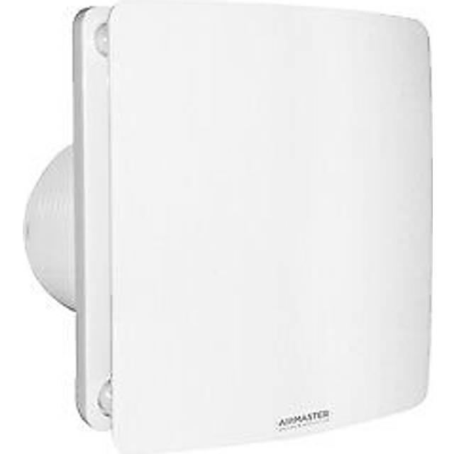 "4"" 100mm EXTRACTOR FAN WITH TIMER, WHITE, 35dB"