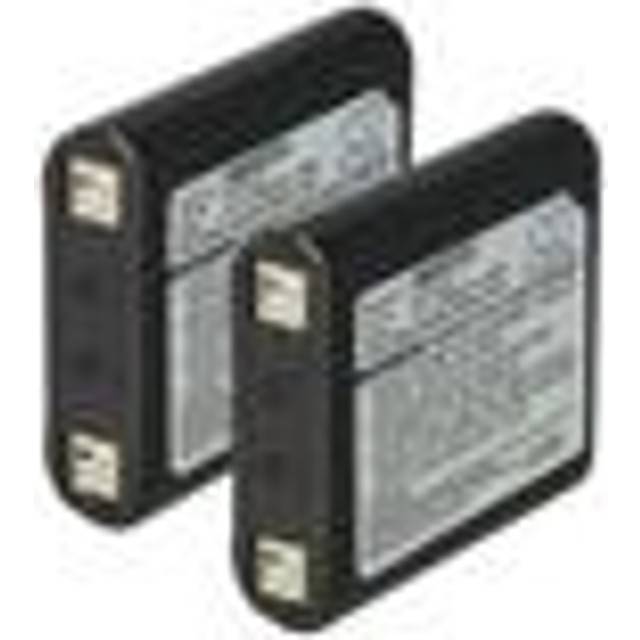 Vhbw - 2x Battery compatible with Motorola Talkabout T6550, T800, T8500, T6530, T82, T82 Extreme, T7100 Radio, Walkie-Talkie (700 mAh, 3.6 v, NiMH)