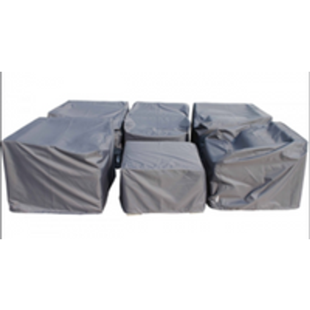 Black High Density Pvc Rattan Furniture Rain Cover - Fimous