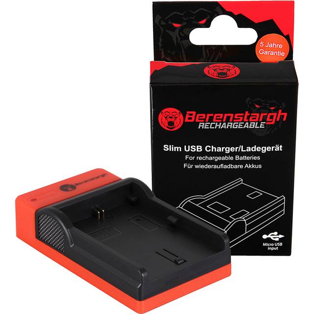 Berenstargh Dual LCD USB charger Canon LP-E6, 500mA, 8.4V