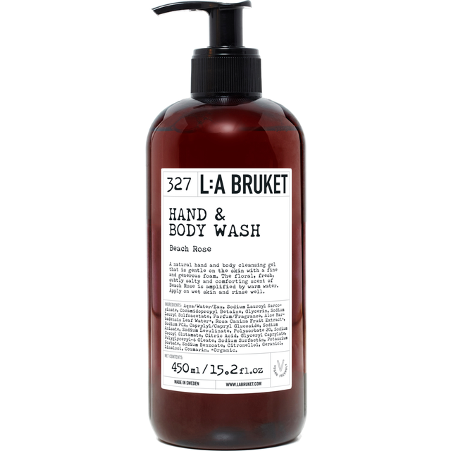 L:A Bruket No 327 Hand Body Wash Beach Rose 450 ml
