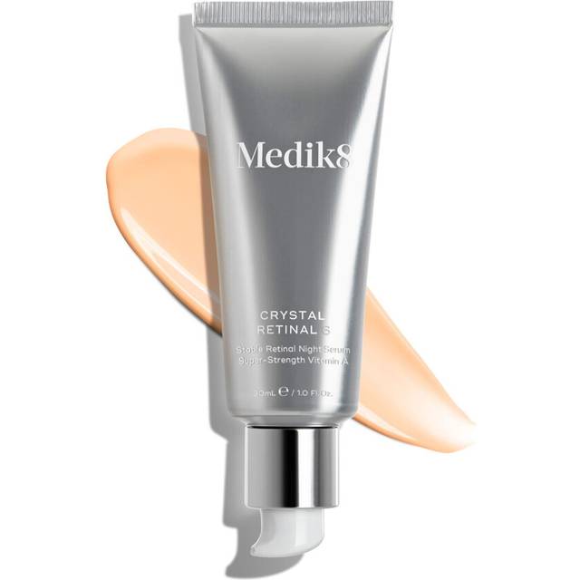 Medik8 Crystal Retinal 6 - Age-Defying Retinal Night Serum - Improves Wrinkles & Skin Firmness- 0.06% Retinal Strength - 11x Faster than Retinol - For