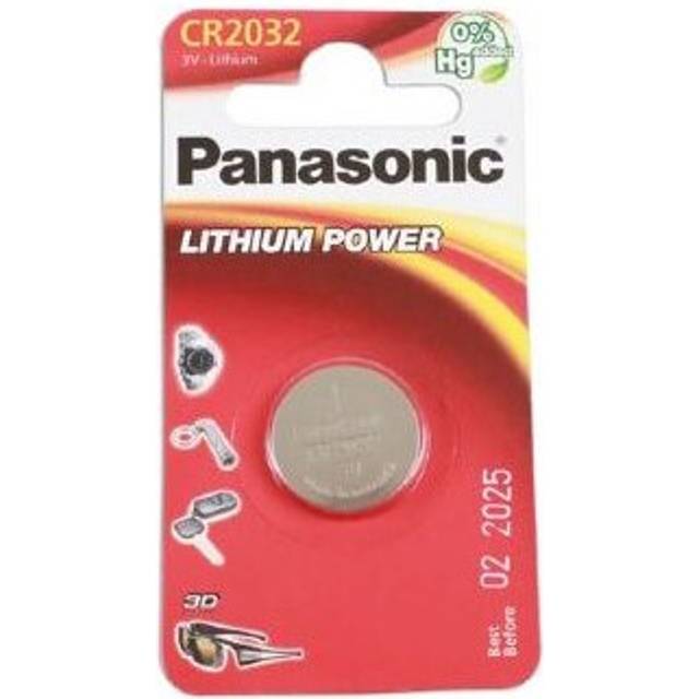 Connect 36909 Panasonic Coin Cell Battery CR2032 Card of 1