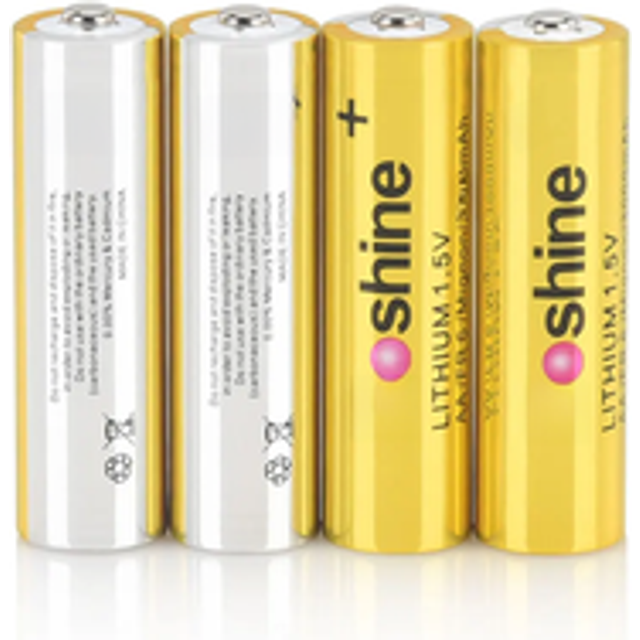 Soshine 1.5 Volt 3000mAh Batteries AA 1.5V Lithium Battery Non-Rechargeable Li-ion Battery for Flashlights Electronic Doorbell - 3000mah 4PC