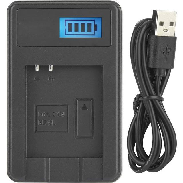 NB-6L Single Slot Battery Charger for Canon SX710 SX610 SX520 SX700 SX600 D30 SX500