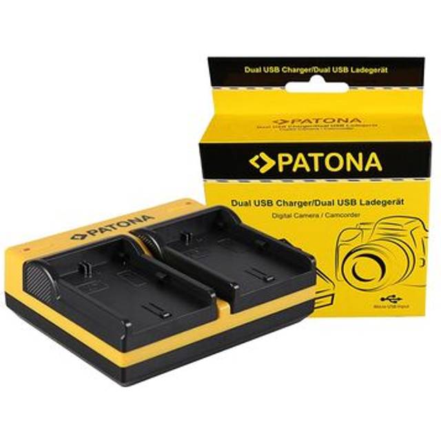 Patona Dual charger for Canon LP-E6