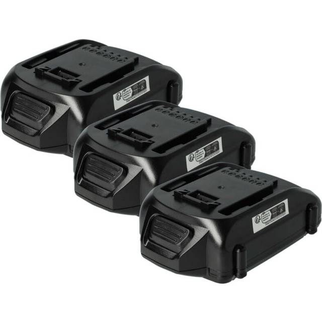 Vhbw - 3x Battery Replacement for Worx WA3549.1, WA3551.1, WA3553.2, WA3572, WA3528 for Power Tools (2000 mAh, Li-Ion, 18 v)