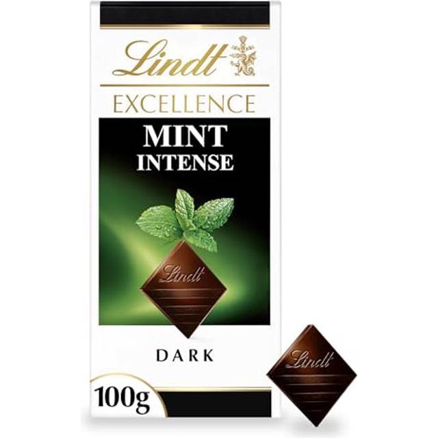 Lindt Excellence Dark Mint Chocolate Bar Each 100g