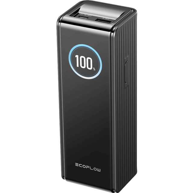 EcoFlow RAPID Powerbank (25 000 mAh, 170W) Svart