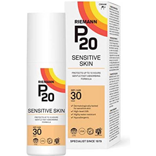 RIEMANN P20 SPF30 Sensitive Sun Cream 100ml, 10 Hour UVA Protection
