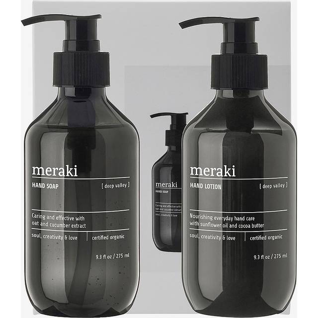 Meraki Gaveæske med Håndsæbe Håndlotion Deep Valley 2 x 275 ml