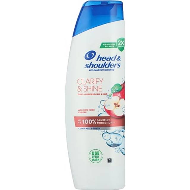Head & Shoulders Clarify & Shine Djuprengörande Mjällschampo med äppelcidervinäger 250 ml - Multi
