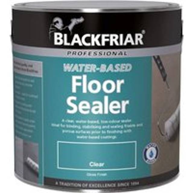 Professional Water Based Floor Sealer - Clear Gloss - 5 Litre - Blackfriar