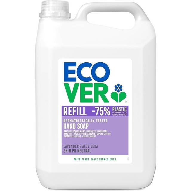 Ecover Hand Soap Refill, Lavender & Aloe Vera, 5L