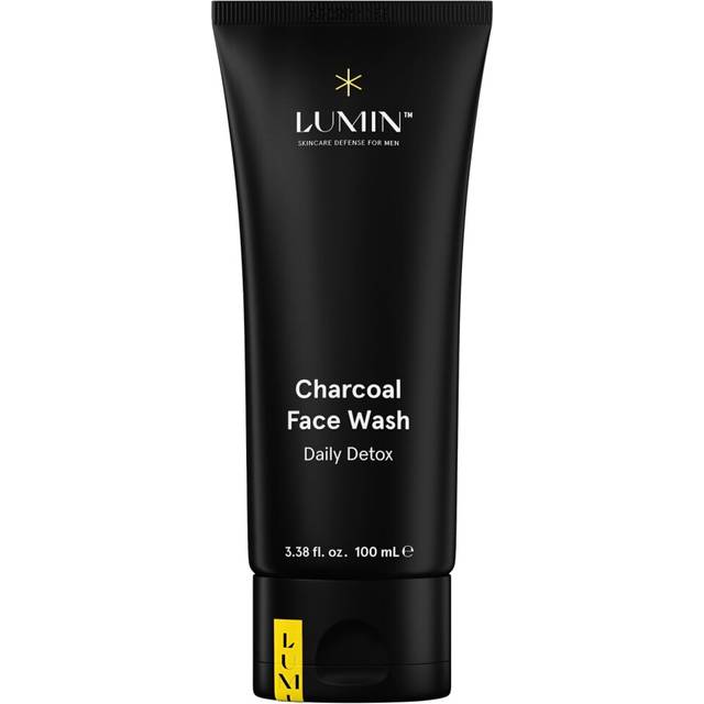 Lumin Men?s No-Nonsense Charcoal Cleanser/FaceWash (1.7oz.): Unclog Pores of Oil, Dirt and Pollution - Experience a Smooth and Fresh Face-Korean Made