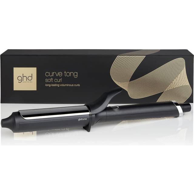 ghd Curve Soft Curl Tong - 32 mm Large Barrel, Creates Big Curls And Soft Waves, Ultra-Zone Technology With Optimium Styling Temp 185?C, Protective