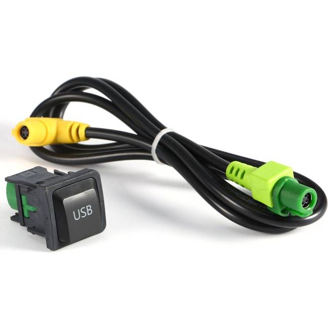 USB Switch Cable 100cm Harness For RCD510 RNS315 MK6 MK5 Sagitar