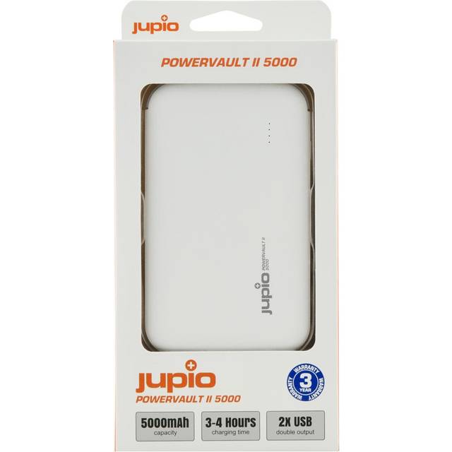 Jupio power vault ii 5000 mah portable charger power bank pack usb-a & micro usb