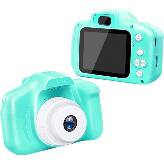 (Green) Compact Portable Cute Mini Camera for Easy Carrying