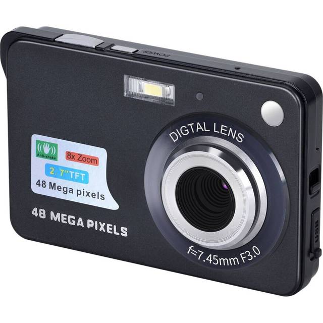 Digital Camera HD Display Video Camera Anti-Shake Camcorder 2.7 Inch Mini Camera