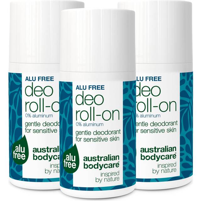 Naturlig roll-on deodorant utan aluminium mot svettlukt â Naturlig roll-on deodorant utan aluminium mot svettlukt - 3 st