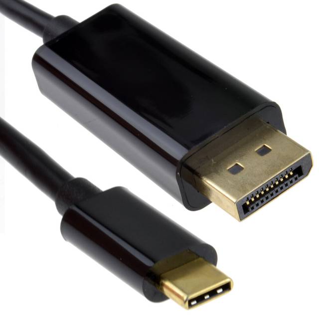 kenable USB 3.1 Type C to DisplayPort Lead UHD 4K 60Hz Adapter Cable Black  2m