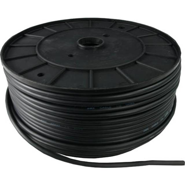 DMX Cable 100m Roll 3 Core Black For Light Fittings & Controllers