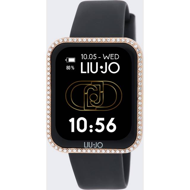 Smartwatch Liu Jo Luxury Voice Mini Slim Swlj168 Silicone Black Touchscreen