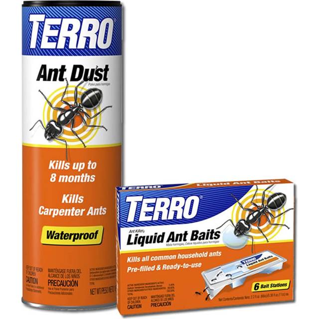 TERRO T600-300 Liquid Ant Bait and Ant Dust