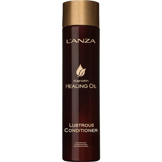 L'ANZA Keratin Healing Oil Lustrous Balsam, För Skadat Hår, Ger Näring Och Glans, Reparerar Och Stärker, För En Glansig Look, Sulfatfritt, Parabenfritt, Glutenfritt, 250 Ml