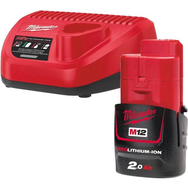 Milwaukee M12NRG-201 12v M12 2.0AH Battery & Charger Pack