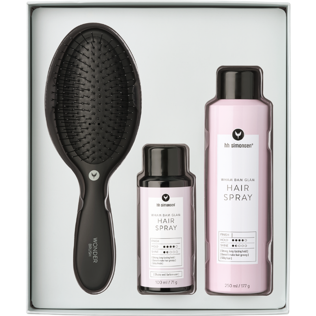 HH Simonsen Hair Spray Gift Box Wonder Brush