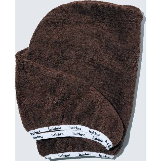 Bamboo Hair Towel Wrap, Mocha (1 st)