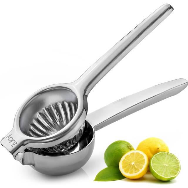 Stainless Steel Lemon Squeezer With Non Slip Handle For Citrus Juicing