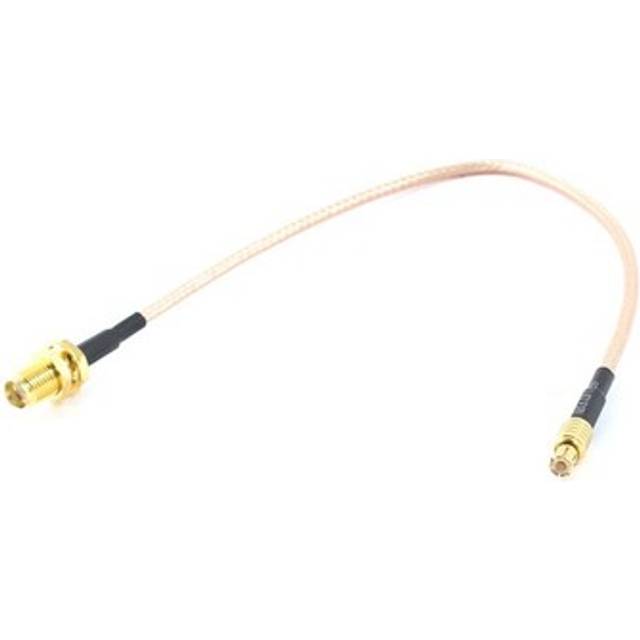 Tv antenna converter cable sma female straight to mcx male 23cm long